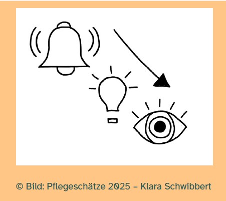 Blitzlichtklingel bei Hörbeeinträchtigung