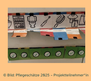 Klappbarer Kalender