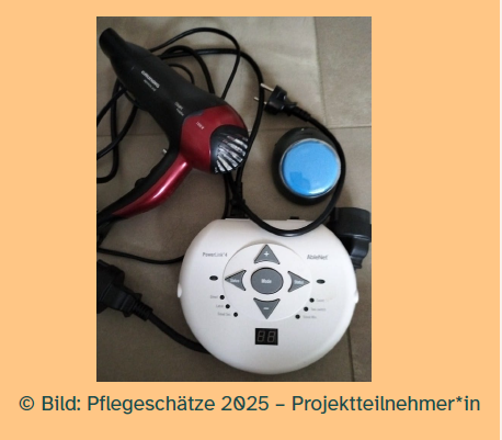 Adapter für leichtere Bedienung von Geräten