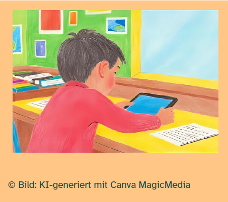 Tablet-Pausen nach der Schule