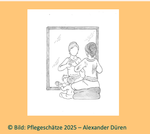 Spiegel erleichtern Sprechen mit Gebärden